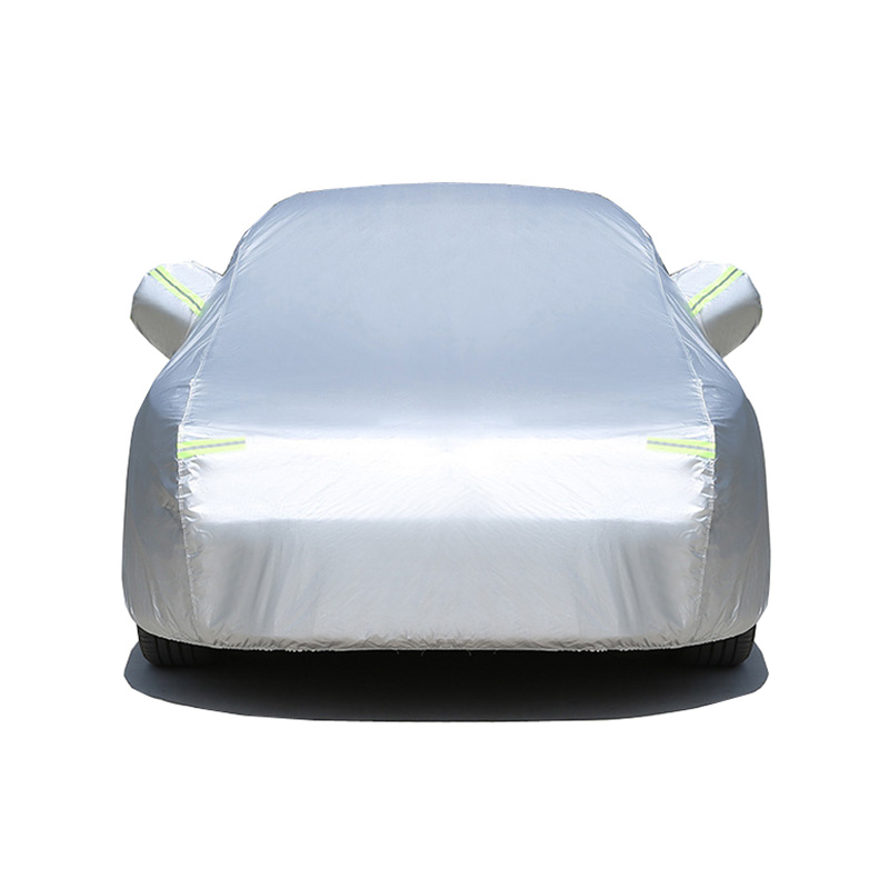 210D Oxford Cloth Silver UV Protection Car Cover